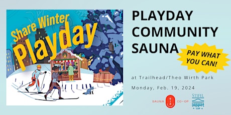 612 Sauna  Co-op Reservations during Share Winter Playday, Feb.19, 2024 primary image
