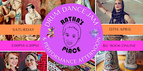 Immagine principale di Drum Dance Jam & Performance Afternoon at Ratha's Place 