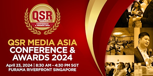 QSR Media Asia Conference & Awards 2024 primary image