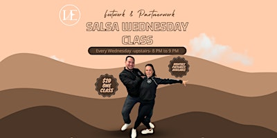 Immagine principale di Salsa Wednesday Class & Packages - May 