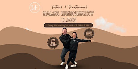 Salsa Wednesday Class & Packages - April