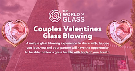 Couples Valentines Glass Blowing primary image
