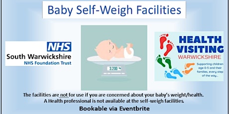 Imagem principal do evento Baby self-weigh facilities - Southam (Thursdays)