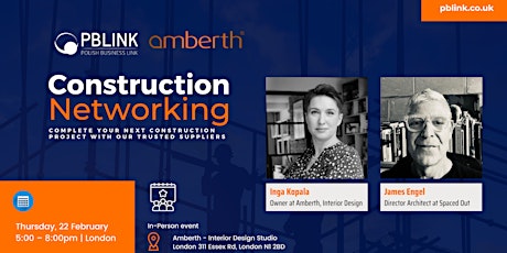 Hauptbild für Construction Networking London 22.02.24