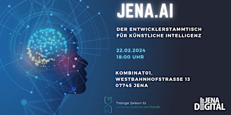 Imagem principal do evento JENA.AI - Der Entwicklerstammtisch  für Künstliche Intelligenz #11