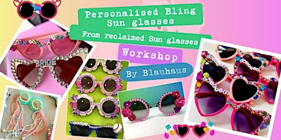 Pints & Crafts! Bling Personalised Sunglasses! primary image