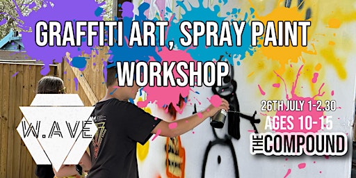 Imagem principal do evento Graffiti Art, Spray Paint Workshop