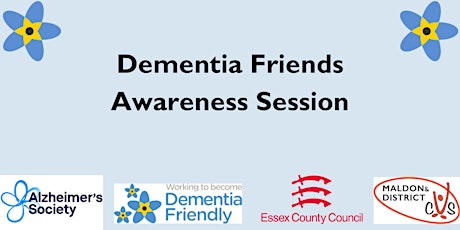 MDCVS Dementia Friendly Awareness Session in-person