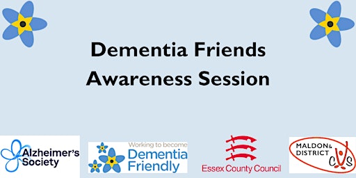 Primaire afbeelding van MDCVS Dementia Friendly Awareness Session in-person