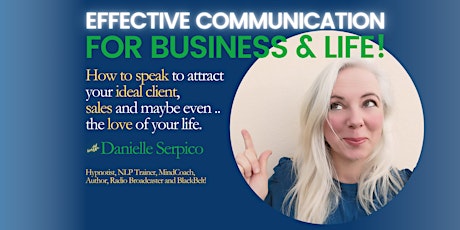 Imagem principal do evento Effective Communication for Business & life!