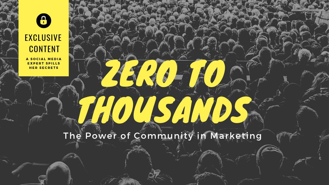 Zero to Thousands: The Power of Facebook Community in Marketing
