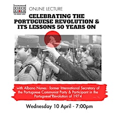 Hauptbild für ONLINE LECTURE: Celebrating the Portuguese Revolution and its Lessons