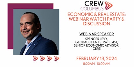 Immagine principale di CREW Columbus - Spencer Levy Real Estate Webinar + Networking 