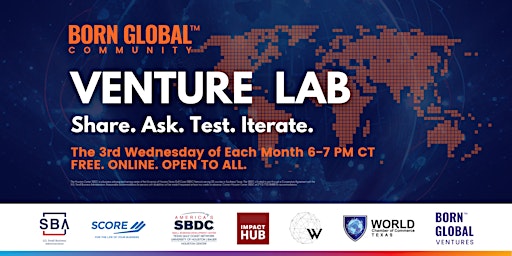 Primaire afbeelding van Born Global Venture Lab (ONLINE)