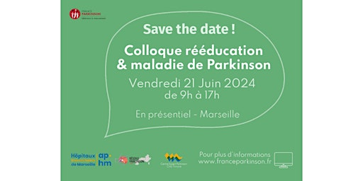 Imagem principal do evento Colloque "Rééducation, coordination et maladie de Parkinson"