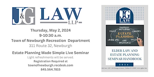 Estate Planning Made Simple Live Seminar primary image