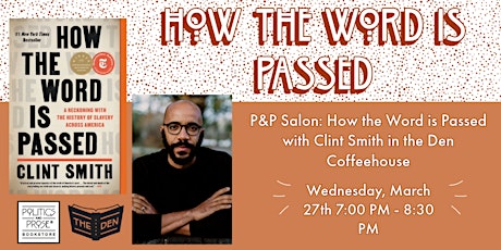 Hauptbild für P&P Salon: How the Word is Passed with Clint Smith