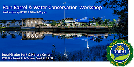 Hauptbild für Rain Barrel/Water Conservation Workshop at Doral Glades Park Nature Center