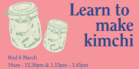 Learn To Make Kimchi primary image