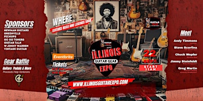 Imagem principal do evento Illinois Guitar & Gear Expo