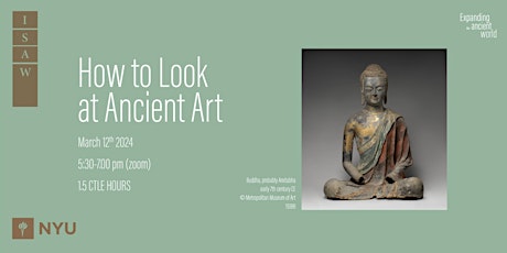 Imagen principal de CANCELED: ETAW Workshop | How to Look at Ancient Art