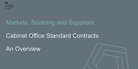 Standard Contracts Overview