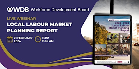 Imagen principal de 2023 - 2024 Local Labour Market Planning (LLMP) Report Presentation