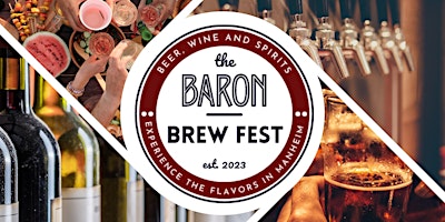 Imagem principal do evento The Baron Brew Fest