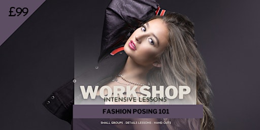 Photography Workshop: Fashion Posing 101 primary image