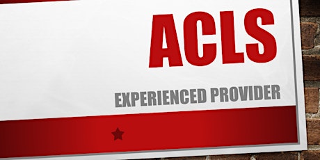 Hauptbild für ACLS- EXPERIENCED PROVIDER (EP)