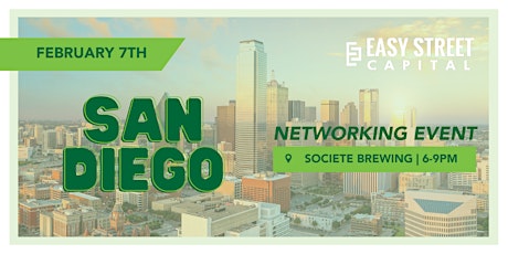 Easy Street Capital Free Networking Event - San Diego, CA primary image