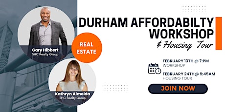 Durham Affordability Workshop & Housing Tour primary image