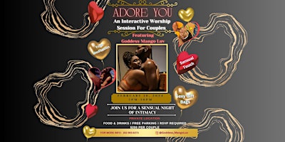 Primaire afbeelding van Valentine's Day Adore You: Interactive Sensual Worship Session for Couples