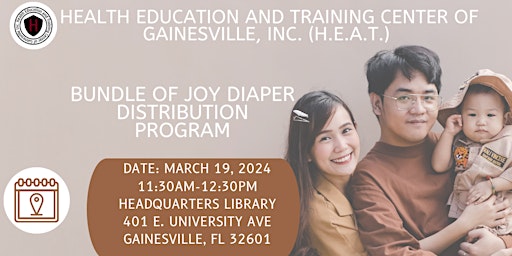 Imagem principal do evento Bundle of Joy Diaper Distribution Program