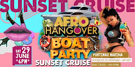 AFRO HANGOVER SUNSET BOAT PARTY (KAYAK & CAVES TOUR  ) BE A FCKN TOURIST