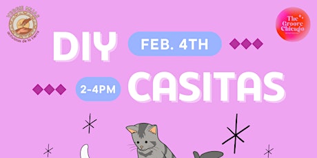 Imagem principal do evento Chicago Chapter: DIY Cat Casitas