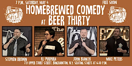 Homebrewed Comedy at Beer Thirty