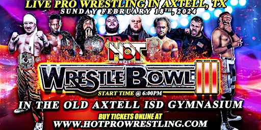 HOT Pro Wrestling Presents: WrestleBowl III primary image