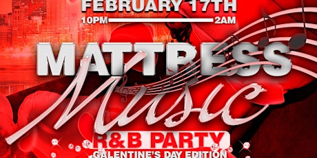 MATTRESS MUSIC: R&B PARTY (GALENTINES DAY EDITION) primary image