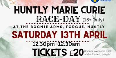 Image principale de Huntly Marie Curie, Race-Day