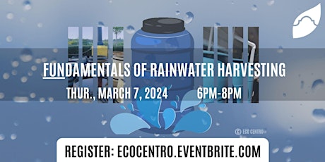 FUNdamentals of Rainwater Harvesting primary image
