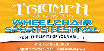 11th Annual Wheelchair Sports Festival primary image