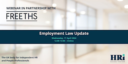 Employment Law Update primary image