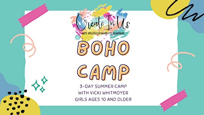 Boho Camp (3-day Camp)