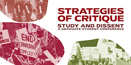 Strategies of Critique 2024: "Study and Dissent"