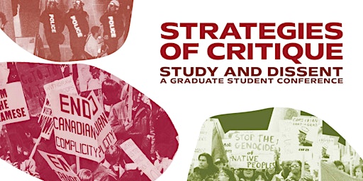 Primaire afbeelding van Strategies of Critique 2024: "Study and Dissent"