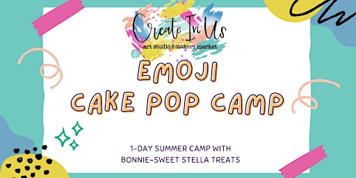 Image principale de Emoji Cake Pop Camp (1-day Camp)