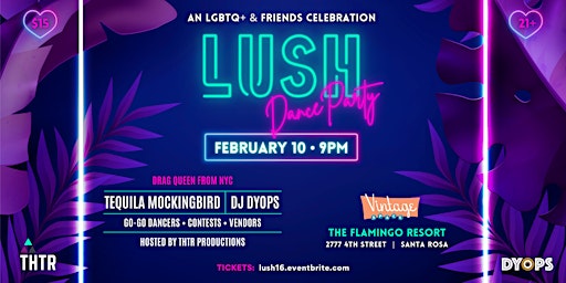 LUSH (a monthly LGBTQ+ & friends dance party) primary image