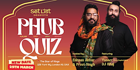 PHUB Quiz - (The Punjabi, Hindi, Urdu, and Bengali) Quiz and After Party
