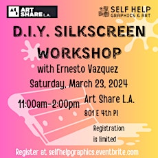 Image principale de DIY Silkscreen Workshop